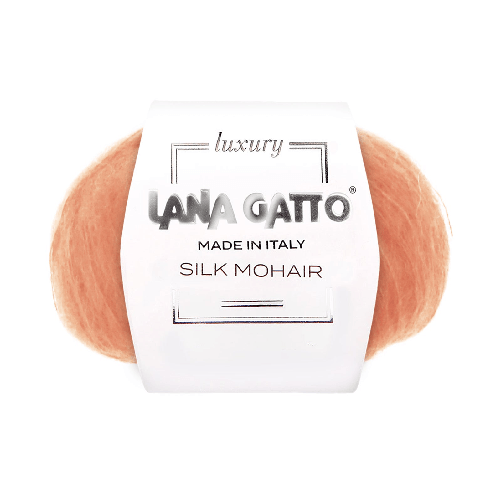Lana Gatto Gomitolo Silk Mohair, Linea Luxury - Tonalità Calde
