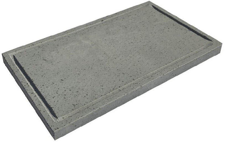 Piastra in pietra lavica 50x30 cm spessore 2 cm