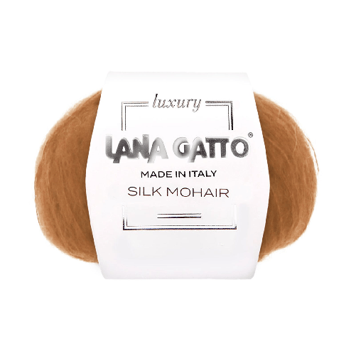 Lana Gatto Gomitolo Silk Mohair, Linea Luxury - Tonalità Calde