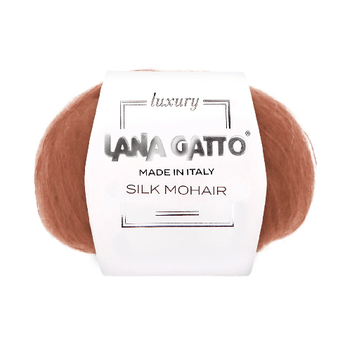 Lana Gatto Gomitolo Silk Mohair, Linea Luxury - Tonalità Calde