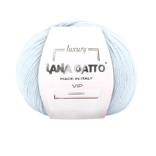 Lana Gatto Gomitolo Lana Merino Extrafine e Cashmere, Linea Vip - Tonalità Fredde