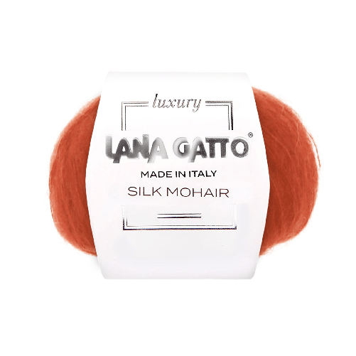 Lana Gatto Gomitolo Silk Mohair, Linea Luxury - Tonalità Calde