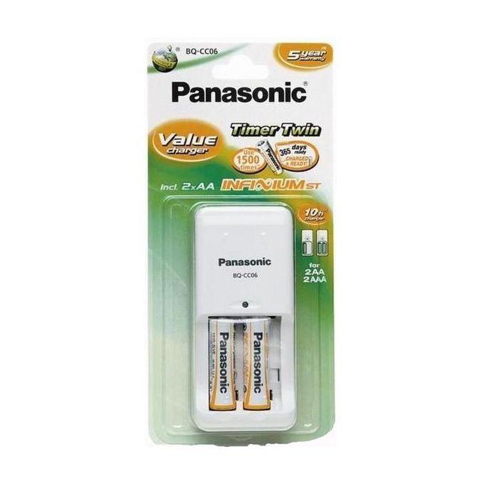 Panasonic Caricabatterie per Stilo e Ministilo CC050 Alta Efficienza e Praticita' per Ricaricare Batterie in Ogni Situazione