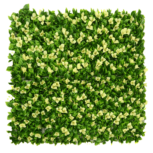 Vacchetti Pannello fiori buganville gialli cm100x100