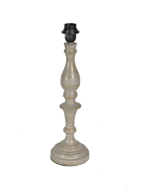 Vacchetti Lampada metallo tortora cm30h58