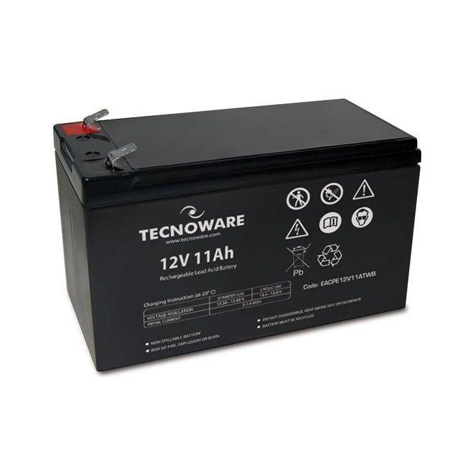 Tecnoware EACPE12V11ATWB Batteria Ermetica al Piombo 11Ah per Ups