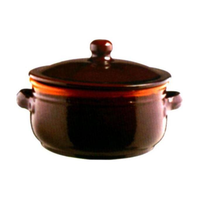 Coli Tegame con 2 Manici Alto con Coperchio 17cm Bruna Coli