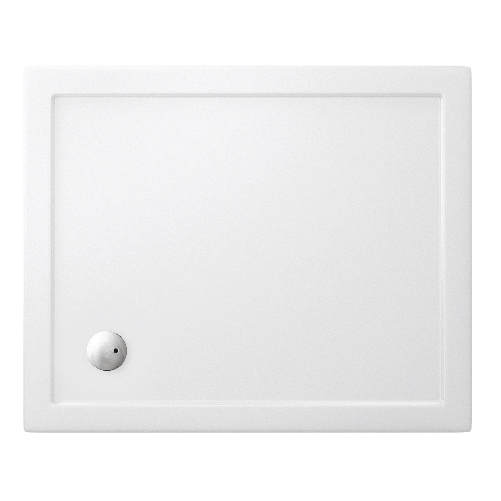Piatto doccia rettangolare in acrilico iniettato extra strong *** misure l80 x p140 x h3,5 cm, confezione 1