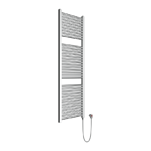 Termoarredo bagno scaldasalviette elettrico calorifero termosifone cromo lucido *** finitura- cromo lucido, misure h1...