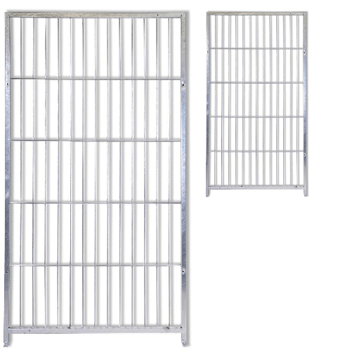 Pannelli per recinzione con zincatura elettrolitica misure mt 1 x altezza mt 1,80 pezzi 2