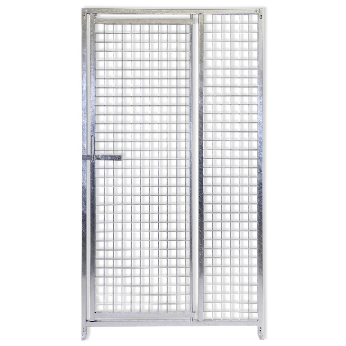 Cancello di recinzione maglia 5x5 cm zincato a caldo da 1xh1,80 metri