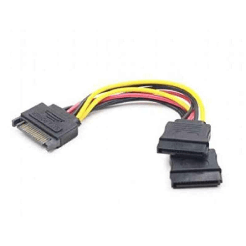 Cablexpert Cavo di alimentazione SATA CableXpert 0,15 m CC-SATAM2F-01 Gembird CC-SATAM2F-01 cavo SATA 0,15 m Multicolore