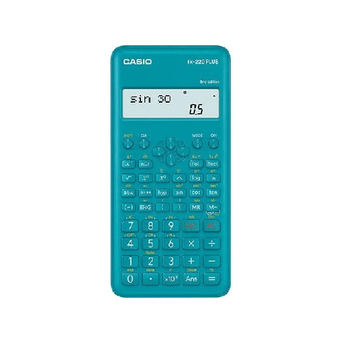 Casio FX-220 Plus calcolatrice Tasca Calcolatrice scientifica Blu