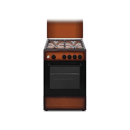 Ducati SD554BG Cucina a Gas 4 Fuochi con Forno 49 Litri Marrone