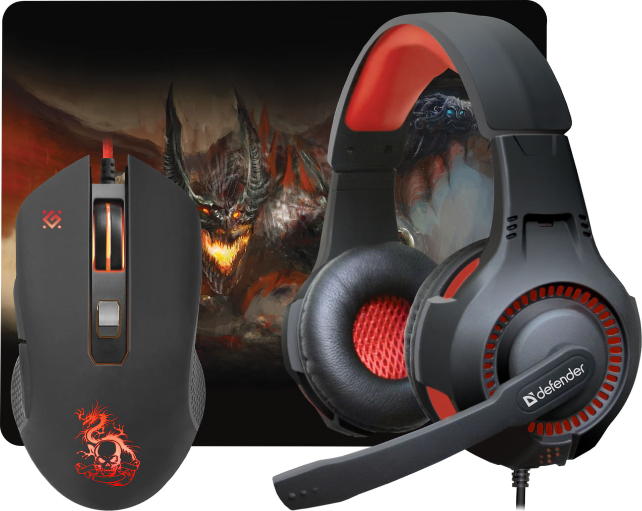 Defender Devourer MHP-006 mouse Mano destra USB tipo A Ottico 3200 DPI