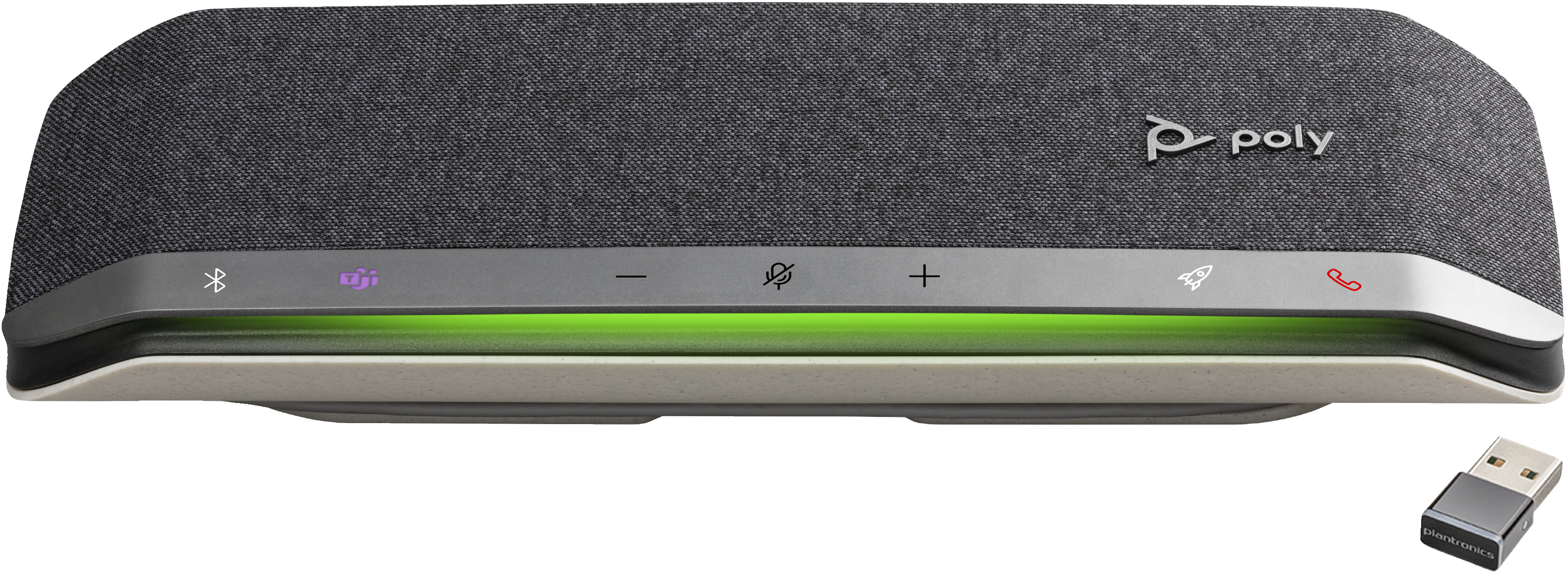 Hp POLY Vivavoce Sync 40+ certificato per Microsoft Teams USB-A USB-C + adattatore USB-A BT700