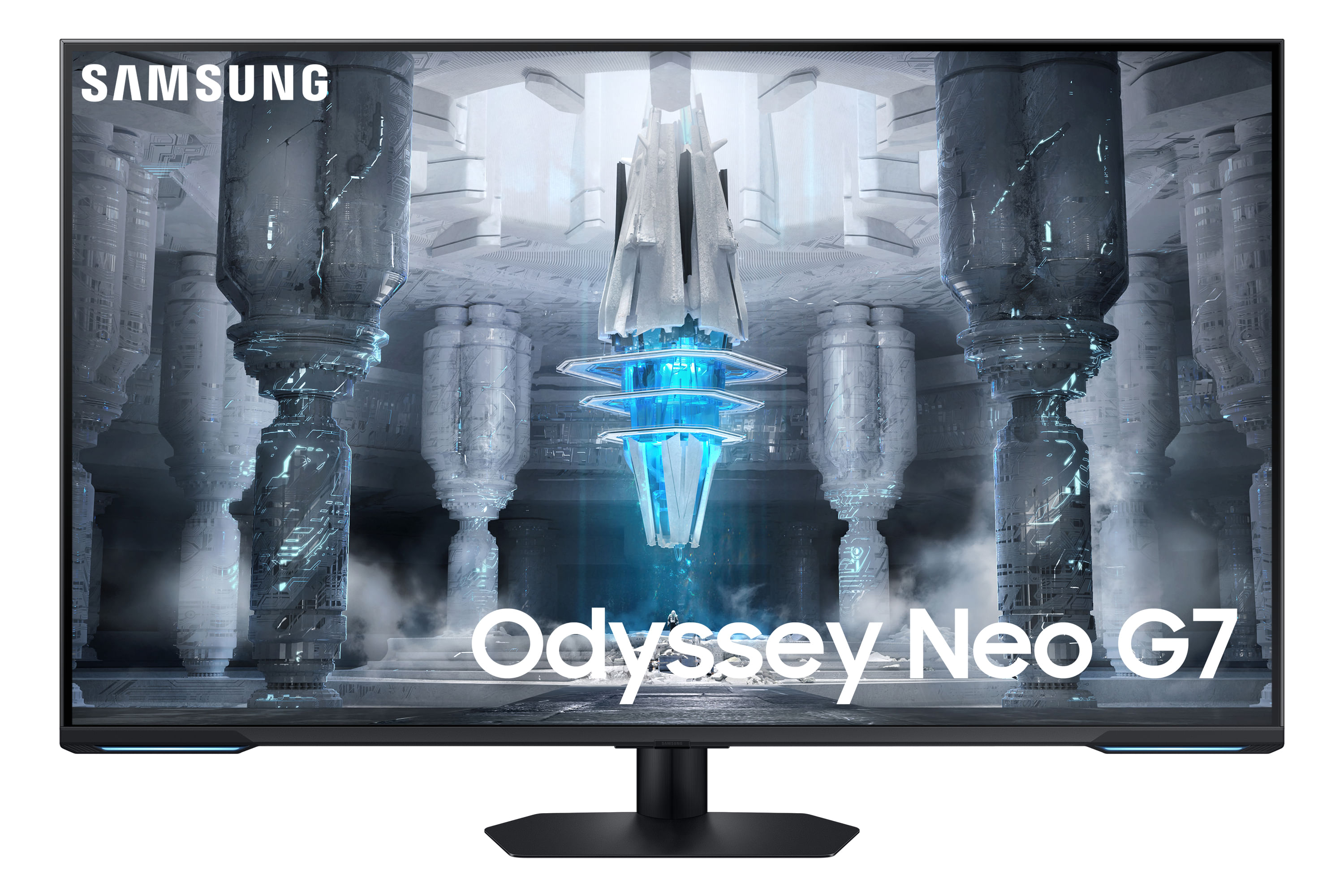 Samsung Monitor Gaming Odyssey Neo G7 (S43CG700), Flat, 43'', 3840x2160 (UHD), Piattaforma Smart TV, HDR10+, VA, 144Hz