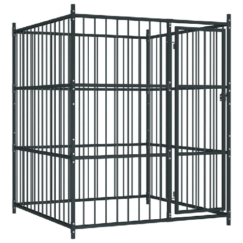 vidaXL Canile da Esterno 150x150x185 cm