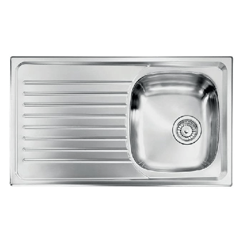CM Siros 86x50 1V Lavello ad incasso Rettangolare Acciaio inossidabile