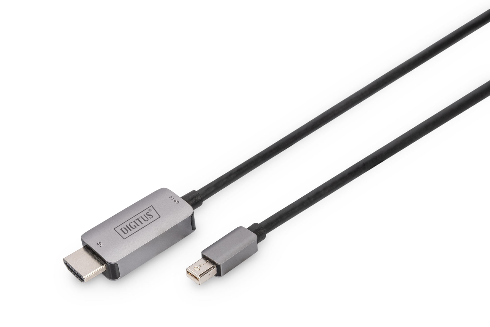 Digitus Cavo adattatore mini DisplayPort 8K, mini DP - HDMI tipo A