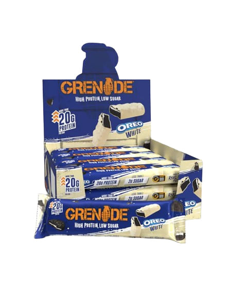 Grenade barrette proteiche 12 x 60g gusto OREO White