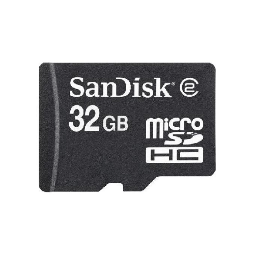 Sandisk 32GB microSDHC memoria flash Classe 2 SanDisk 32GB MicroSDHC