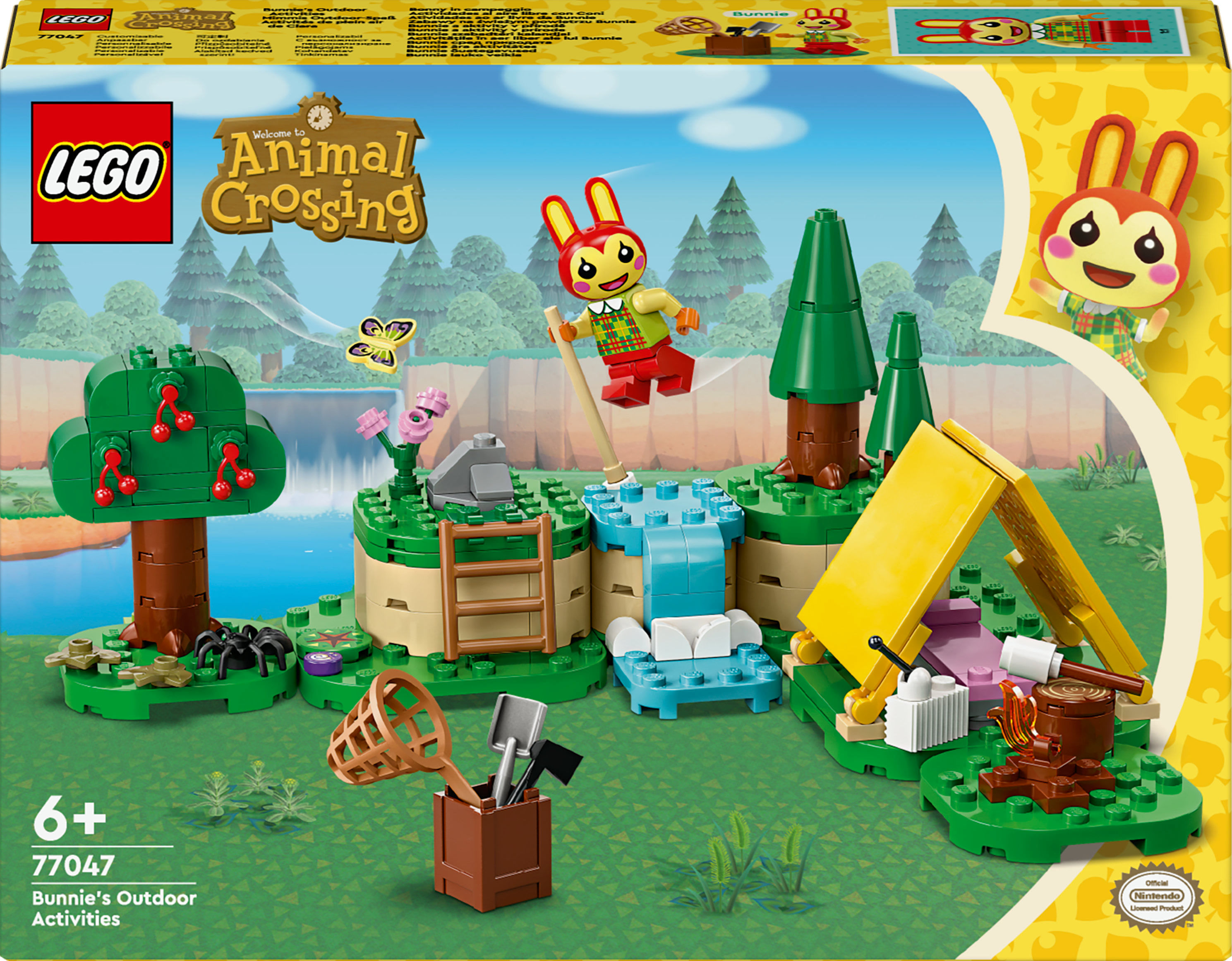 LEGO Animal Crossing 77047 Bonny in Campeggio