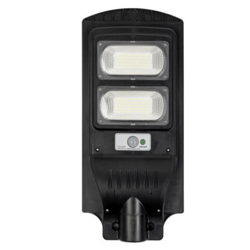 Optonica Proiettore led solare con telecomando innesto palo 8 watt luce fredda 6000k ip65 OPTONICA LED SL40-A6 9 W
