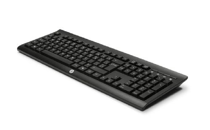 HP K2500 tastiera RF Wireless Nero