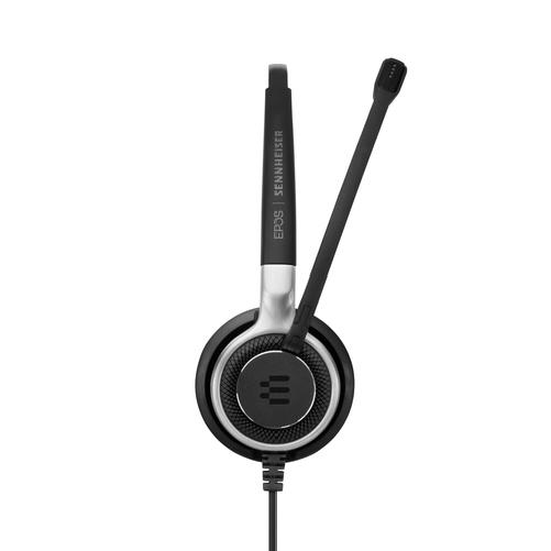 EPOS | SENNHEISER IMPACT SC 668 Auricolare Cablato A Padiglione Musica e Chiamate Nero, Argento EPOS IMPACT SC 668 Auricolare Cablato A Padiglione Mus