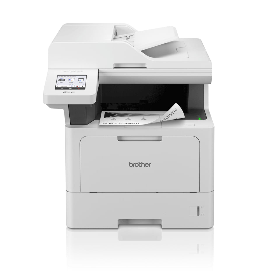 Brother MULTIFUNZIONE BROTHER LASER MFC-L5710DW A4 48PPM 512MB 250FF FAX DADF Single Pass DUPLEX LAN USB2 Brother MFC-L5710DW stampante multifunzione