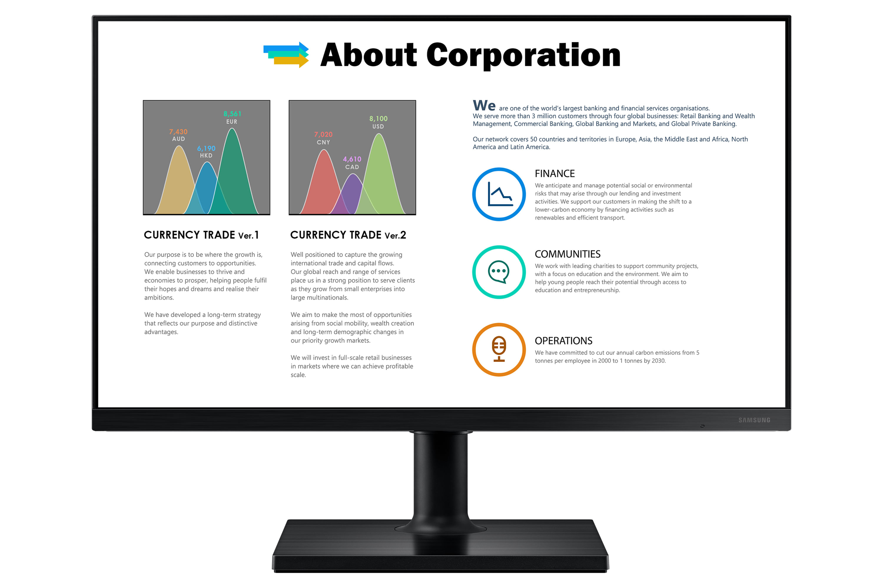 Samsung T45F Monitor PC 61 cm (24") 1920 x 1080 Pixel Full HD Nero