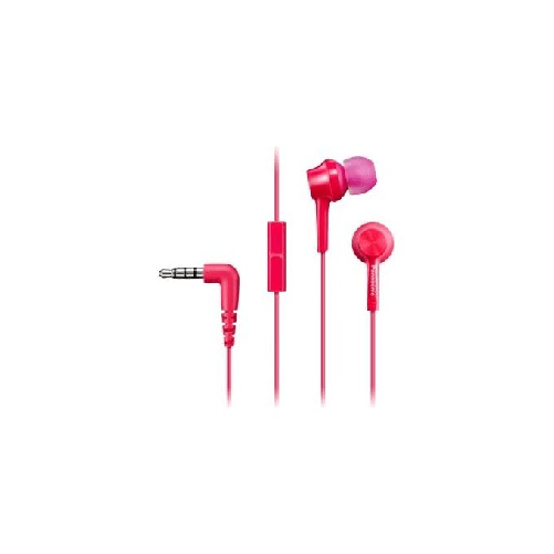 Panasonic RP-TCM115E Auricolare Cablato In-ear Musica e Chiamate Rosa