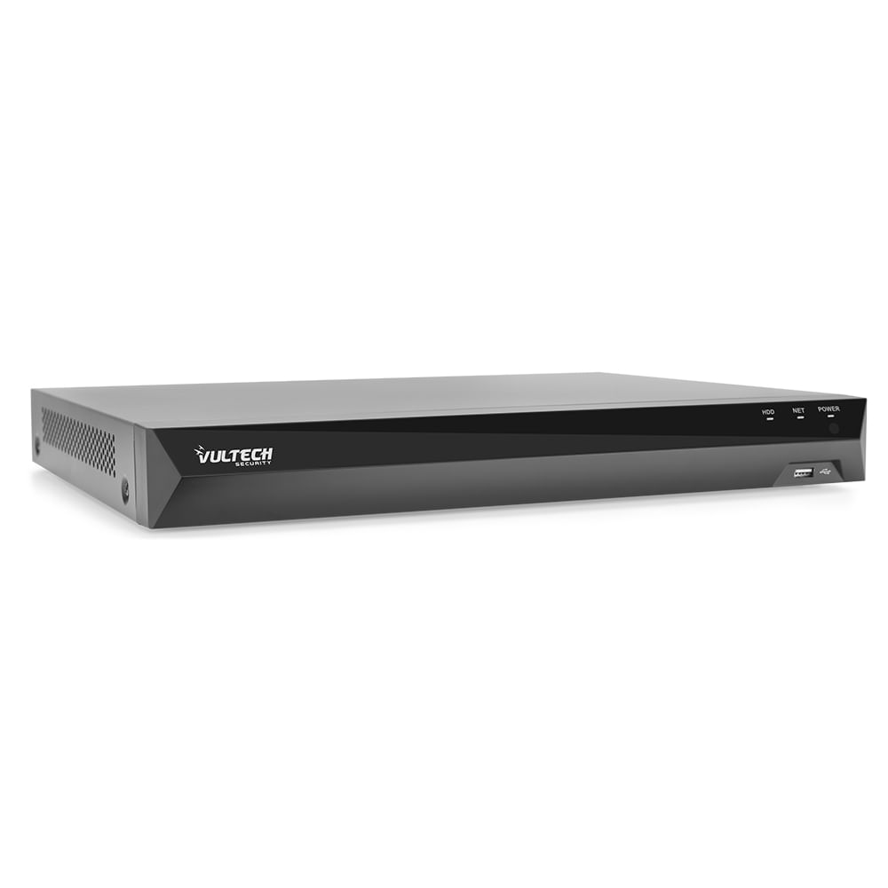 VULTECH NVR VIDEO RECORDER 16 CANALI UHD 4K 8MPX H.265 HDMI P2P CLOUD 2 HD ALARM VS-NVR9516EVO-UHD Vultech Security Network Video Recorder 16 Canali -