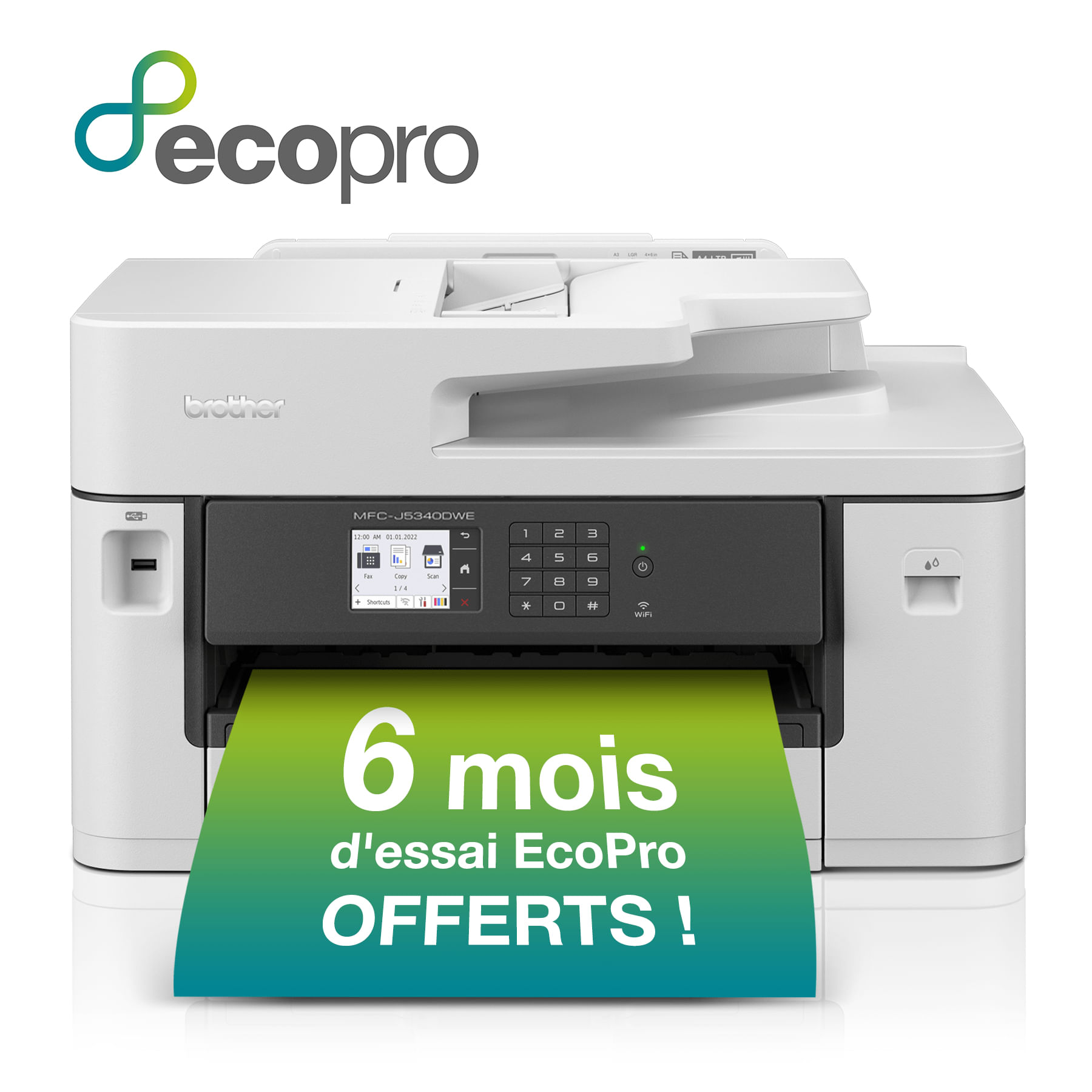 Brother MFC-J5340DWE stampante multifunzione Ad inchiostro A3 4800 x 1200 DPI Wi-Fi