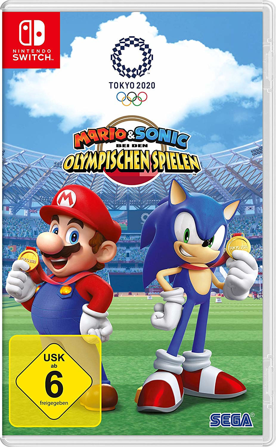 Nintendo Switch Mario & Sonic Olympische Spiele Tokyo 2020 Standard Tedesca Nintendo Switch
