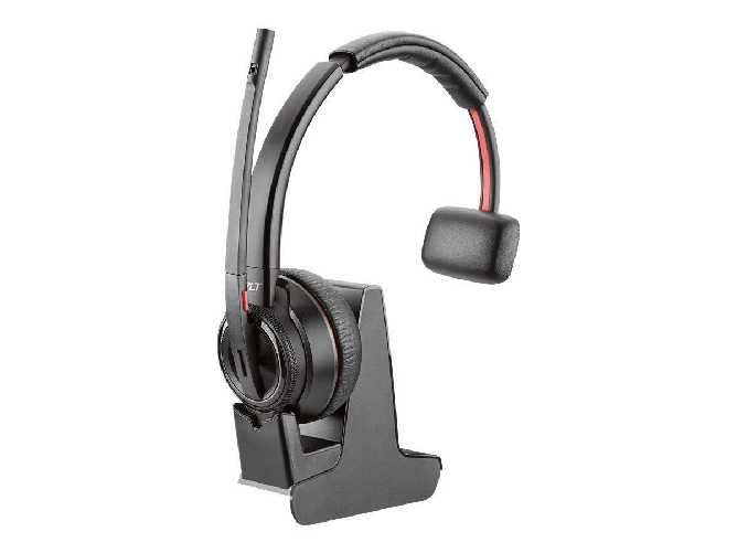 Poly Savi W8210 Auricolare MONO RAMPIO ON-Ear (DECT, Wireless, con shell di ricarica)