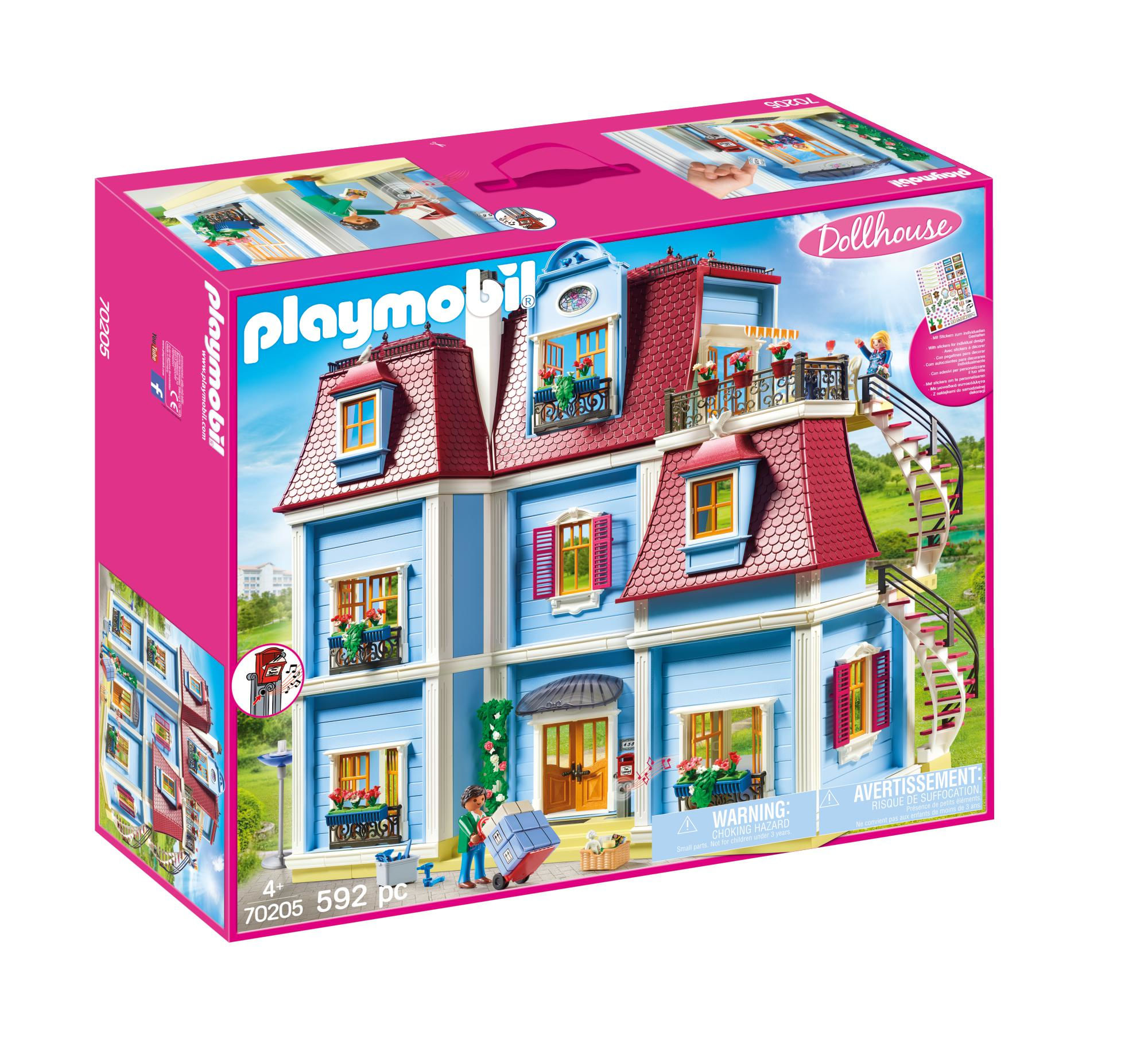 Playmobil Casa delle bambole - La mia grande casa delle bambole (70205) Playmobil Dollhouse 70205 set da gioco