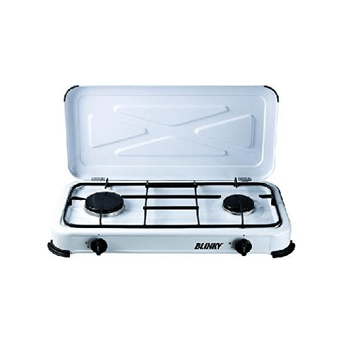 VIGOR-BLINKY Fornelli Gas Gpl Blinky con Coperchio Fuochi 2