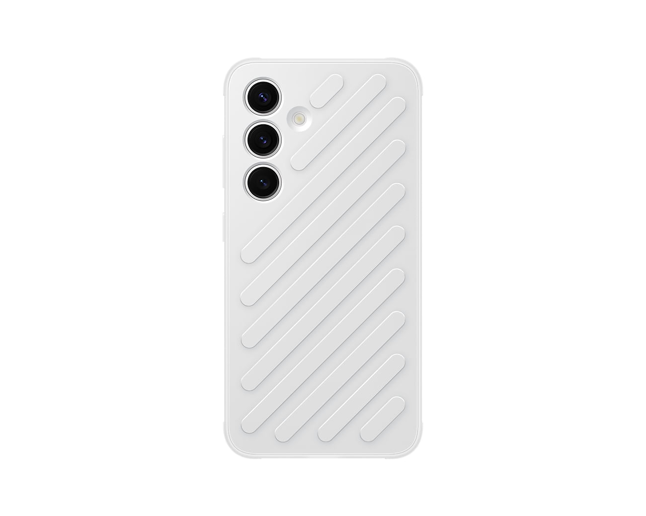 Samsung Custodia Samsung by ITFIT Shield per Galaxy S24 (grigio chiaro)