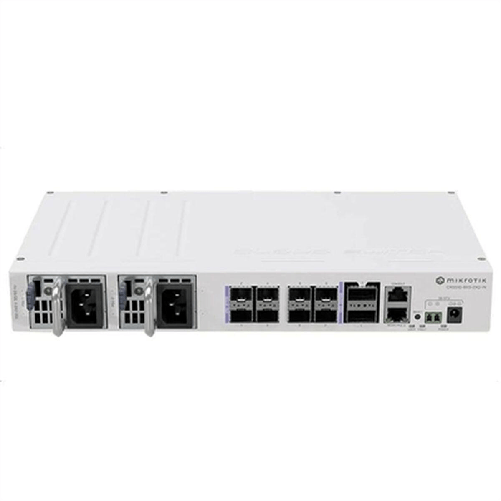 Mikrotik CRS510-8XS-2XQ-IN switch di rete L3 Fast Ethernet [10/100] Supporto Power over Ethernet [PoE] Bianco (MikroTik