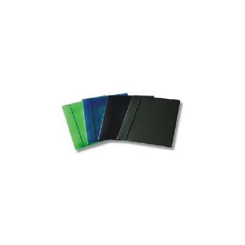 Fellowes Leonardi Cartella 3 Lembi C Elast Trasp Blu Fellowes U110TB cartella Polipropilene (PP) Blu A4