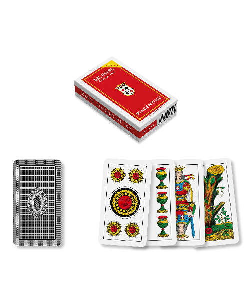 Dal Gioco di carte regionali Piacentine, 40 carte 350 g, 014003
