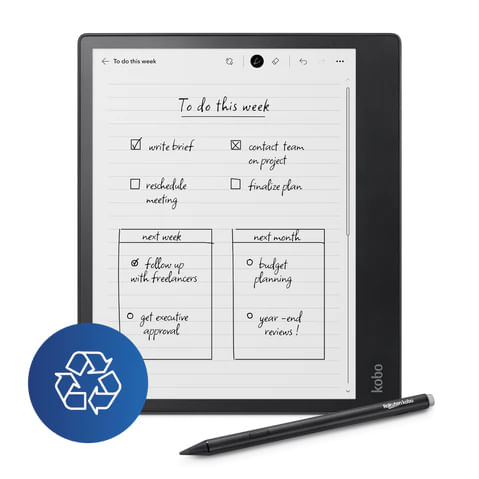 Kobo Rakuten Kobo Elipsa 2E lettore e-book Touch screen 32 GB Wi-Fi Nero