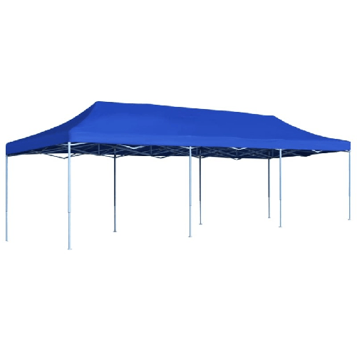 vidaXL Gazebo Pieghevole Pop-Up 3x9 m Blu
