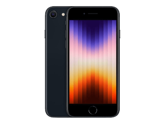 Apple iPhone SE 3a generazione 64 GB Midnight (display HD Retina, 4G LTE, Facetime, registrazione video 4K)