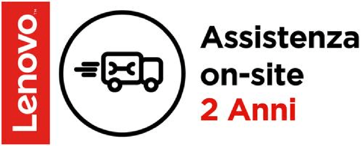 Lenovo 2 Year Onsite Support (Add-On) 1 licenza/e 2 anno/i