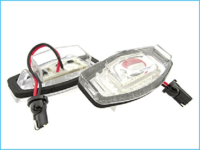 LE2033 Kit Luci Targa Led Compatibile Con HONDA Civic VII4/5D(01-05) Civic VIII(06-) City 4D(03-09) Legend(99-04) Accord 4D(03-08)