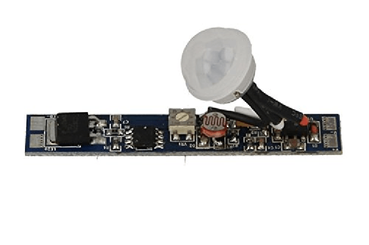 Sensore Di Movimento PIR + Light Sensore Crepuscolare 12V 24V 8A Regolabile
