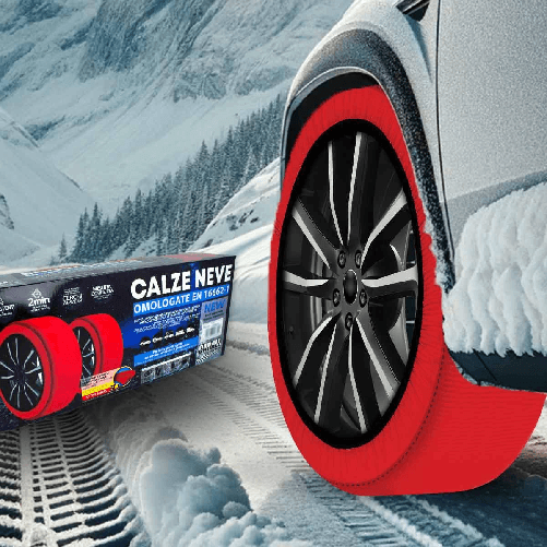 Calze Da Neve per Auto Omologate EN 16662-1 2020 Misura L